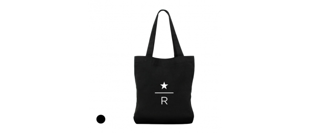 Black Canvas Tote Bag (12oz)