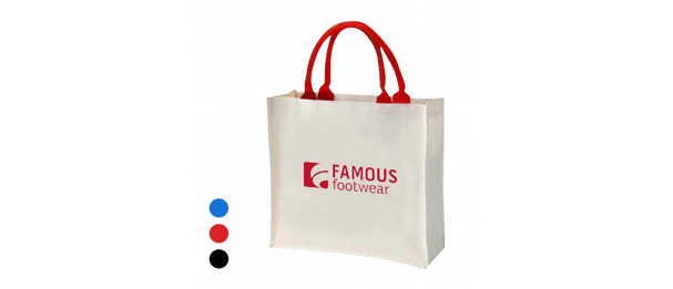 Colour Laminated Canvas Bag - 10oz