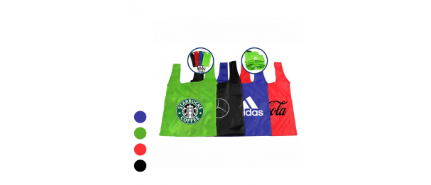 FOLDABLE NYLON BAG WITH POUCH