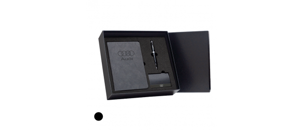 3 in 1 Gift Set (Notebook + Metal Pen + Name Card Holder)