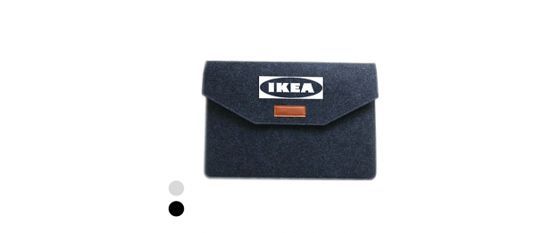 13'' Wool Felt iPad Pouch