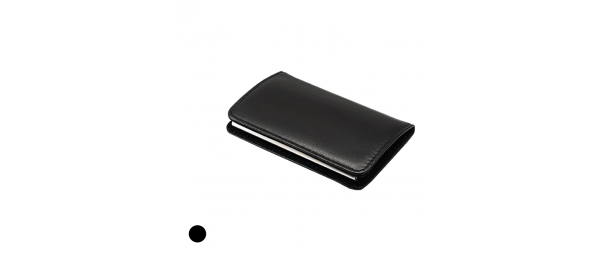 Classic Black PU Name Card Holder 