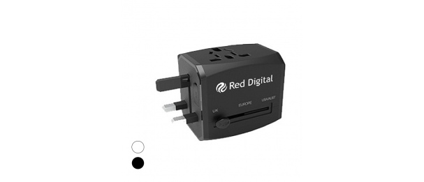 HITEC Travel Adapter Dual USB and Type-C Charger