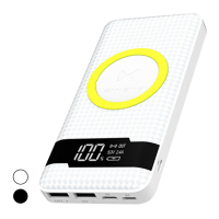 PINENG 10000mAh Qi Wireless Polymer Power Bank