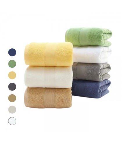 Premium Quality Striped Cotton Bath Towels