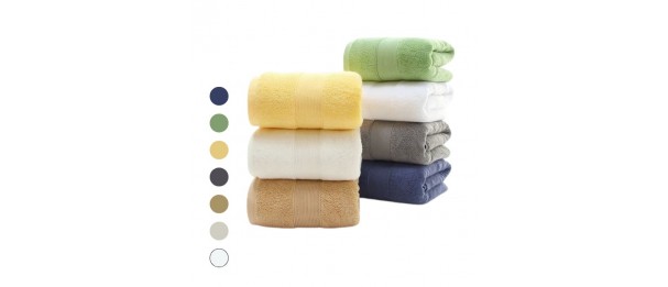 Premium Quality Striped Cotton Bath Towels