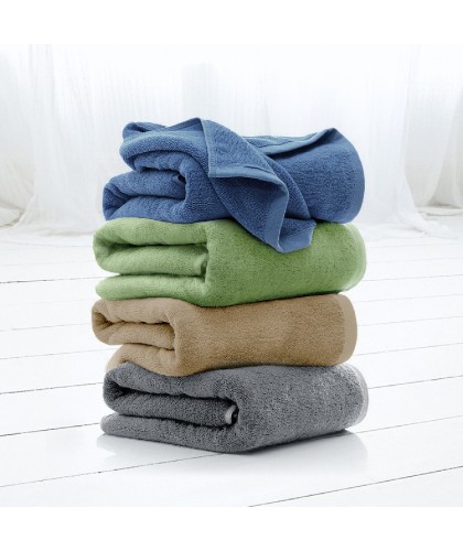 Colored Cotton Bath Towels 