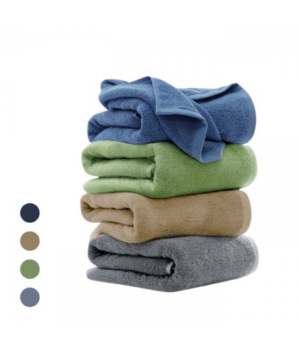 Colored Cotton Bath Towels 