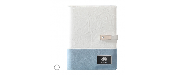 Notebook with 8000mAh Power Bank 