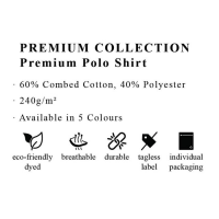 Tritan Premium CVC Combed Cotton Polo