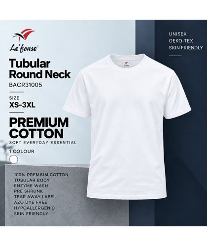 Tubular Round Neck