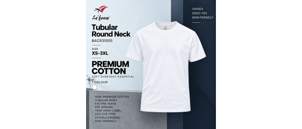 Tubular Round Neck