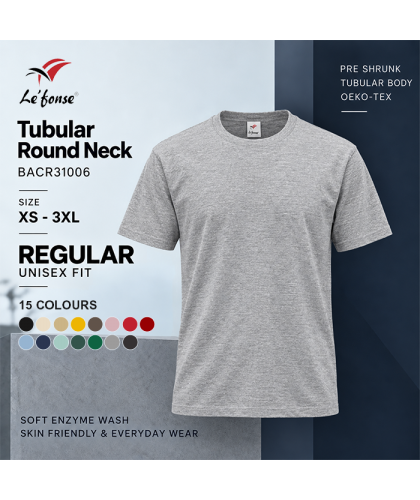 Tubular Round Neck