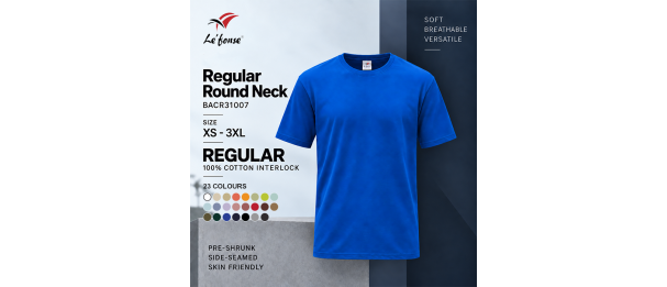 Regular Round Neck