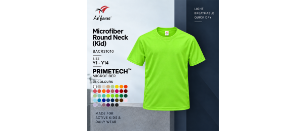 Microfiber Round Neck (Kid)
