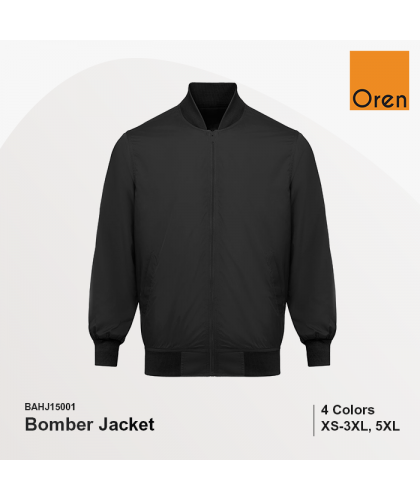 Full-Zip Bomber Jacket