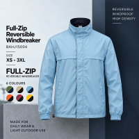 Full-Zip Reversible Windbreaker