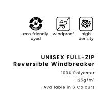 Full-Zip Reversible Windbreaker