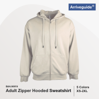 Adult Zipper Hooded Sweatshirt
