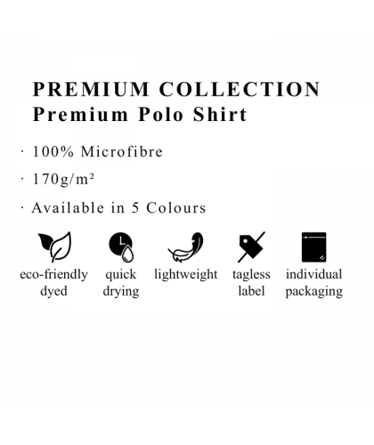 Tritan Premium Microfibre Activewear Polo