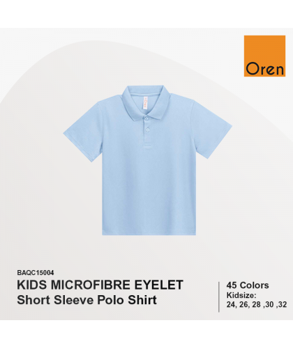Quick Dry Kid Short Sleeve Basic Polo