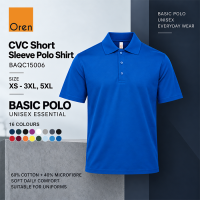 CVC Short Sleeve Polo Shirt
