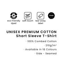 Combed Cotton (210gsm) Short Sleeve Basic Tee