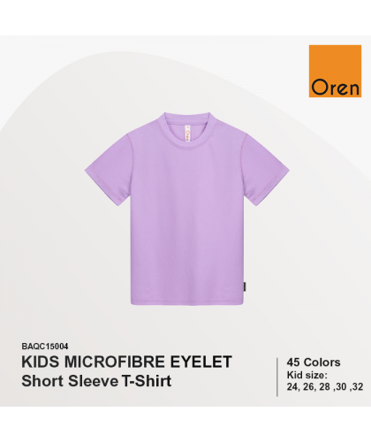 Quick Dry Kid Short Sleeve Basic Tee