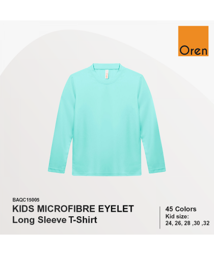 Quick Dry Kid Long Sleeve Basic Tee
