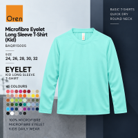 Microfibre Eyelet Long Sleeve T-Shirt (Kid)