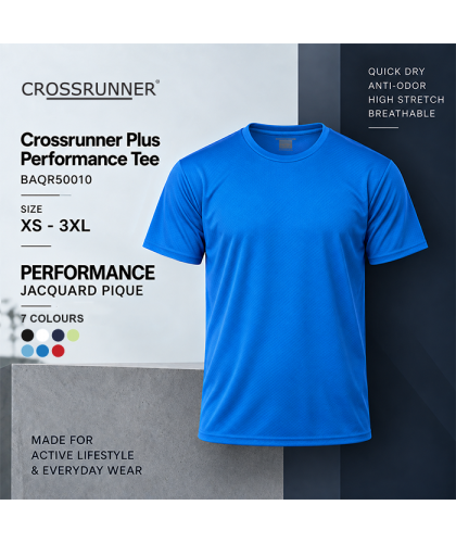 Crossrunner Plus Performance Tee