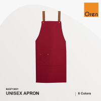 Unisex H-Style Apron with Multiple Pockets