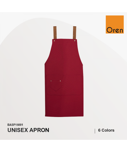 Unisex H-Style Apron with Multiple Pockets