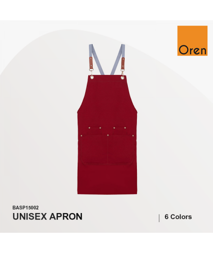 Unisex Apron with Multiple Pockets
