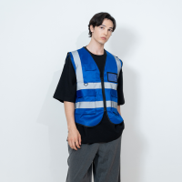 Reflective Safety Vest with Pocket