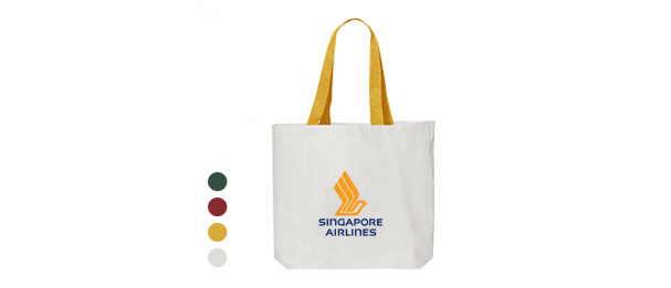 Duo Tone Canvas Bag Webbing Handle (35×40×10)