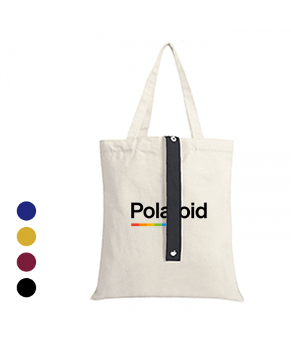 COLOR Strap Foldable Canvas Bag (34×40)