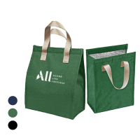Insulated Thermal Polyester Lunch Cooler Bag – L