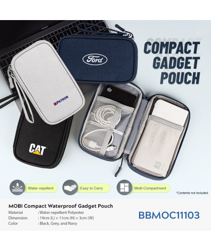 MOBI Compact Waterproof Gadget Pouch 