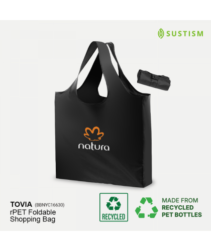 TOVIA rPET Foldable Shopping Bag