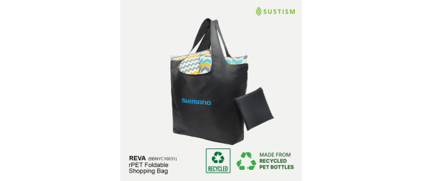 REVA rPET Foldable Shopping Bag