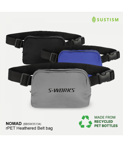 NOMAD Water-repellent Belt Bags / Crossbody / Bags with Adjustable Strap