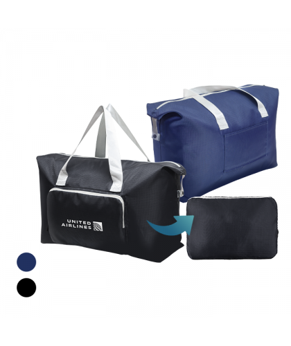 FOLDY Foldable Travel Duffle Bag With Luggage Sleeve
