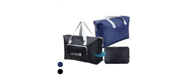 FOLDY Foldable Travel Duffle Bag With Luggage Sleeve