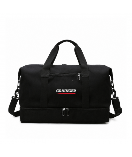 ROVER Travel/Gym Bag with Shoe, Luggage, Wet Compartment and Luggage Strap