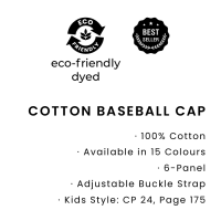 Cotton Baseball Cap