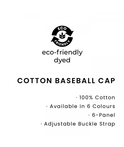 Cotton Baseball Cap