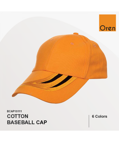 COTTON BASEBALL CAP