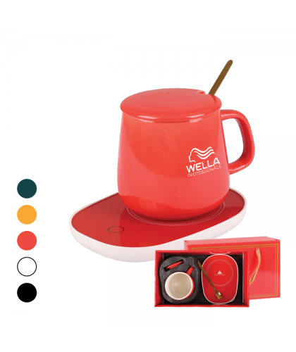 Ceramic Mug Warmer Set - 380ml