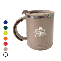 3 Ring Stainless Steel Mug (400ml)